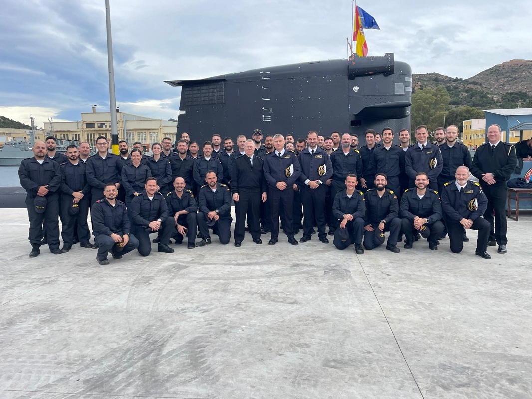 The S-81 Isaac Peral deploys its operational capability in the NATO mission "Noble Shield."