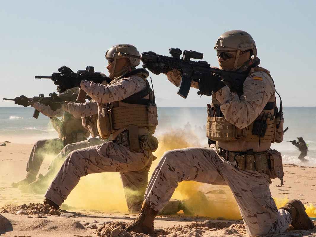 Imagen noticia:De los Tercios del XVI al cuerpo de élite del siglo XXI: La Armada conmemora el aniversario de la Infantería de Marina más antigua