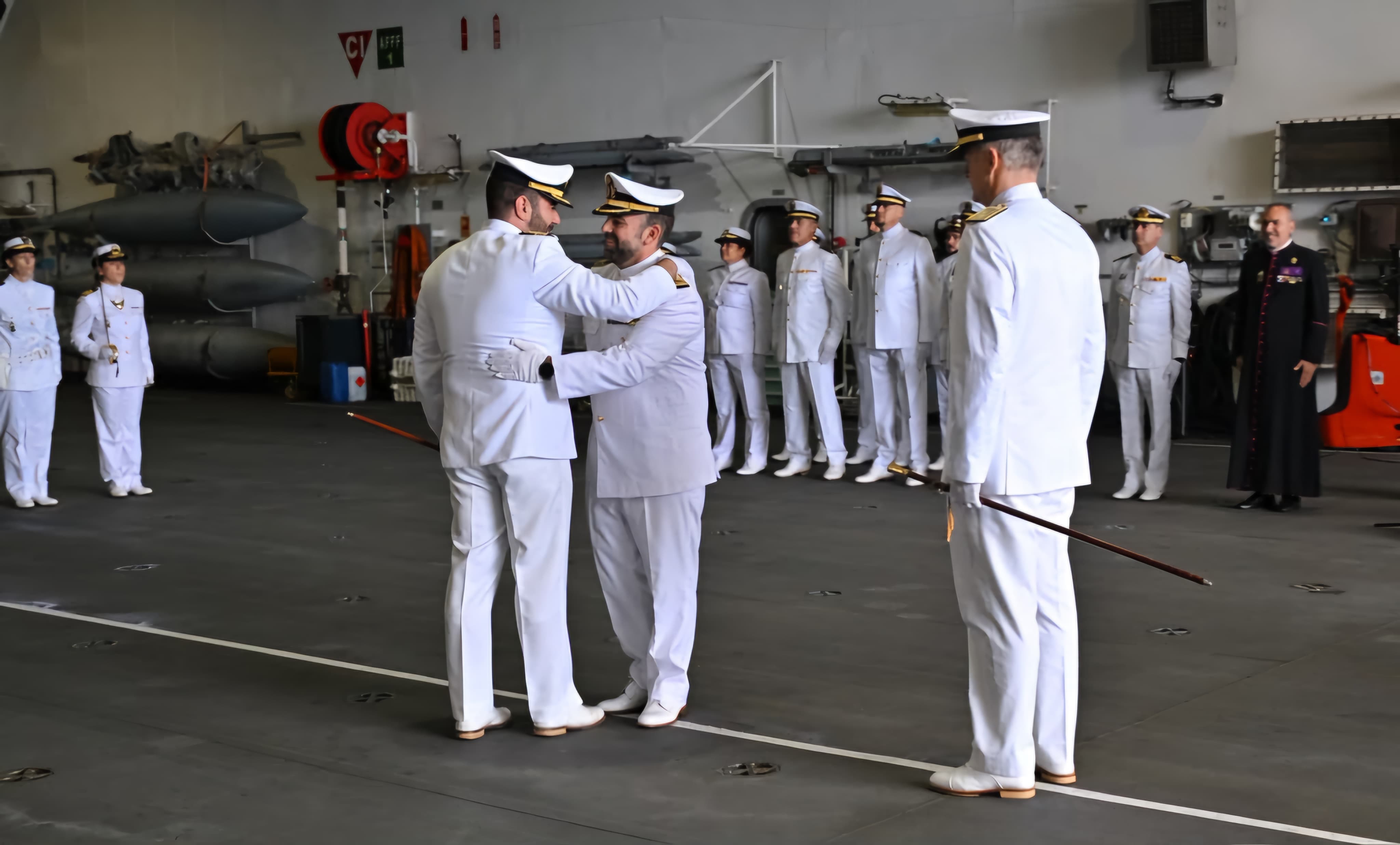 Relevo del Comandante del Grupo Naval de Playa