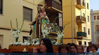 Día Virgen del Carmen en Melilla