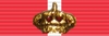 Pasador de la Gran Cruz del Mérito Militar con distintivo rojo