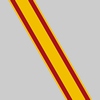 Banda de la Gran Cruz del Mérito Militar con distintivo amarillo