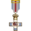 Cruz del Mérito Militar con distintivo azul