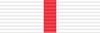 Pasador de la Cruz del Mérito Militar con distintivo blanco