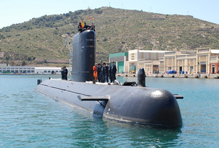 Submarine "Tramontana" (S-74)