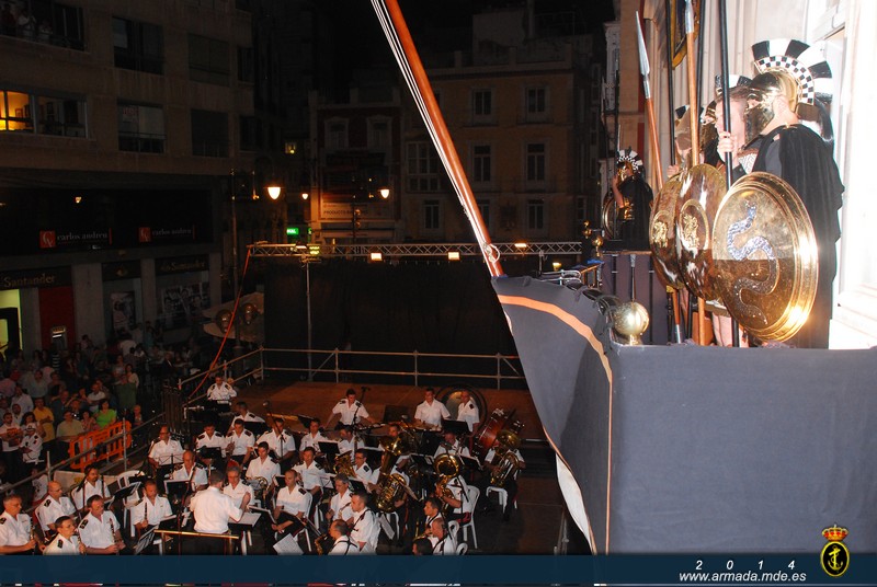 Actos de celebración del día de las Fuerzas Armadas en el Cuartel General de la Fuerza de Acción Marítima en Cartagena