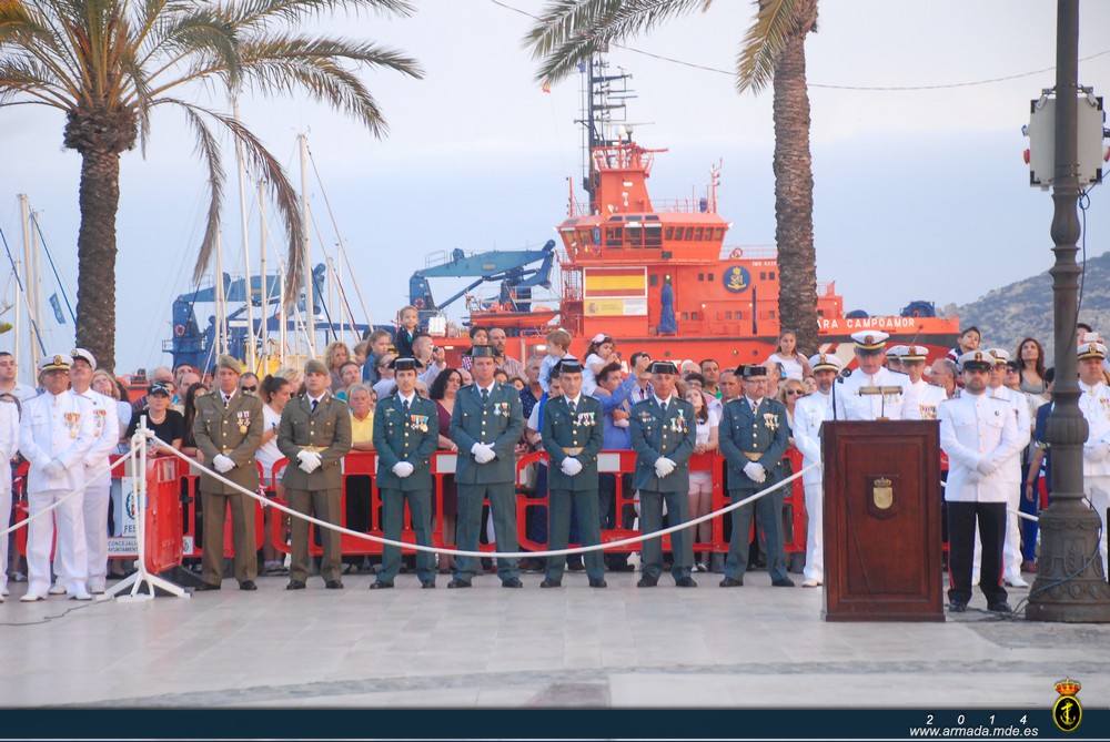 Actos de celebración del día de las Fuerzas Armadas en Cartagena