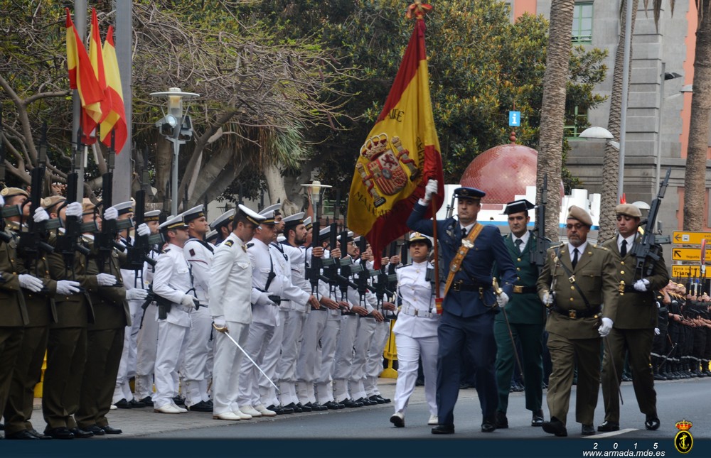 Actos del Día de las Fuerzas Armadas en Canarias