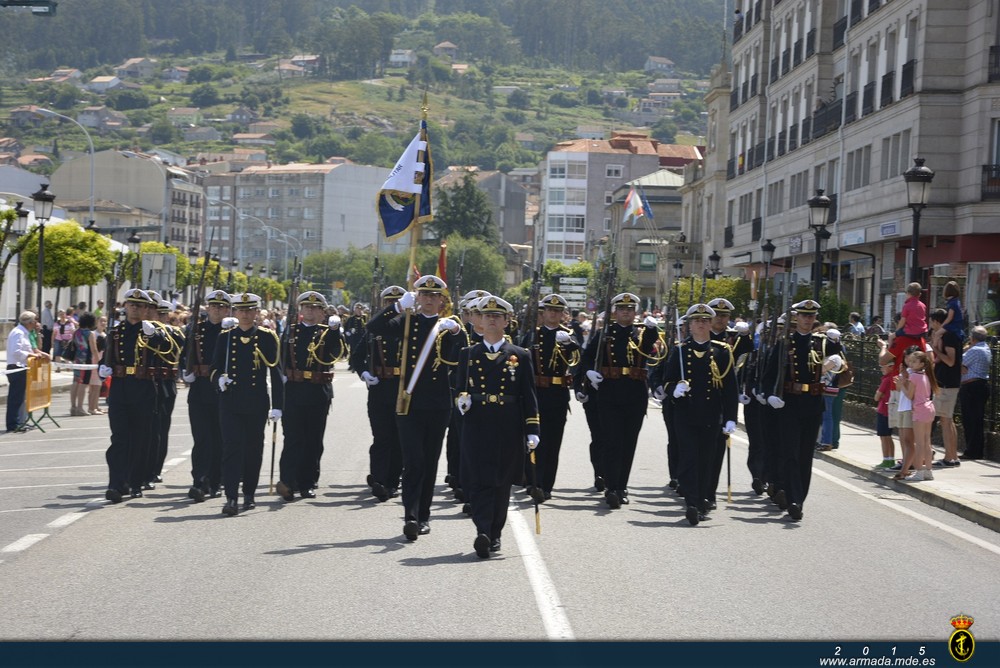 Actos de celebración del día de las Fuerzas Armadas en Marín