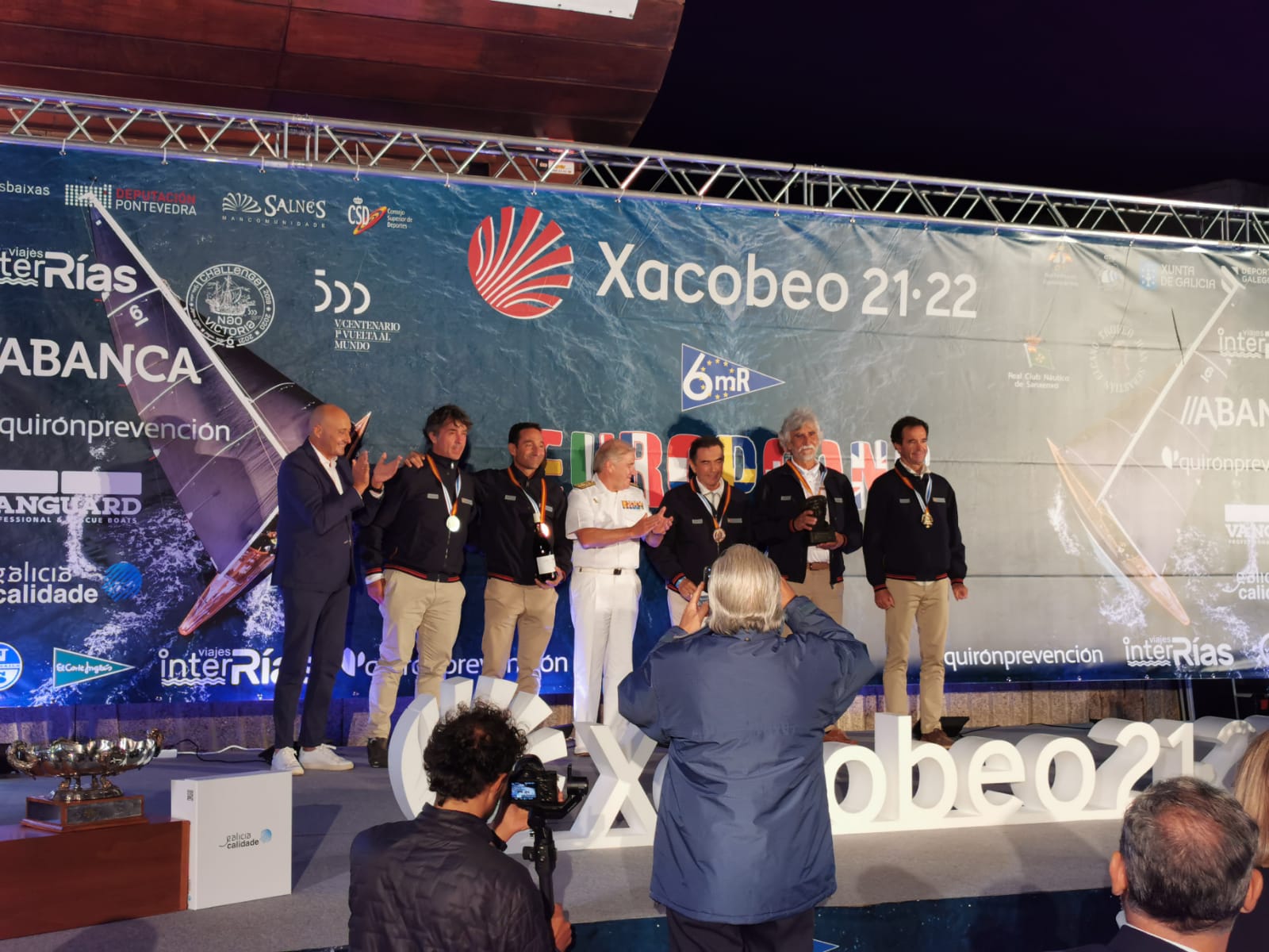 Imagen del Campeonato Xacobeo 6mR Europeans : ganador "Bribon 500"