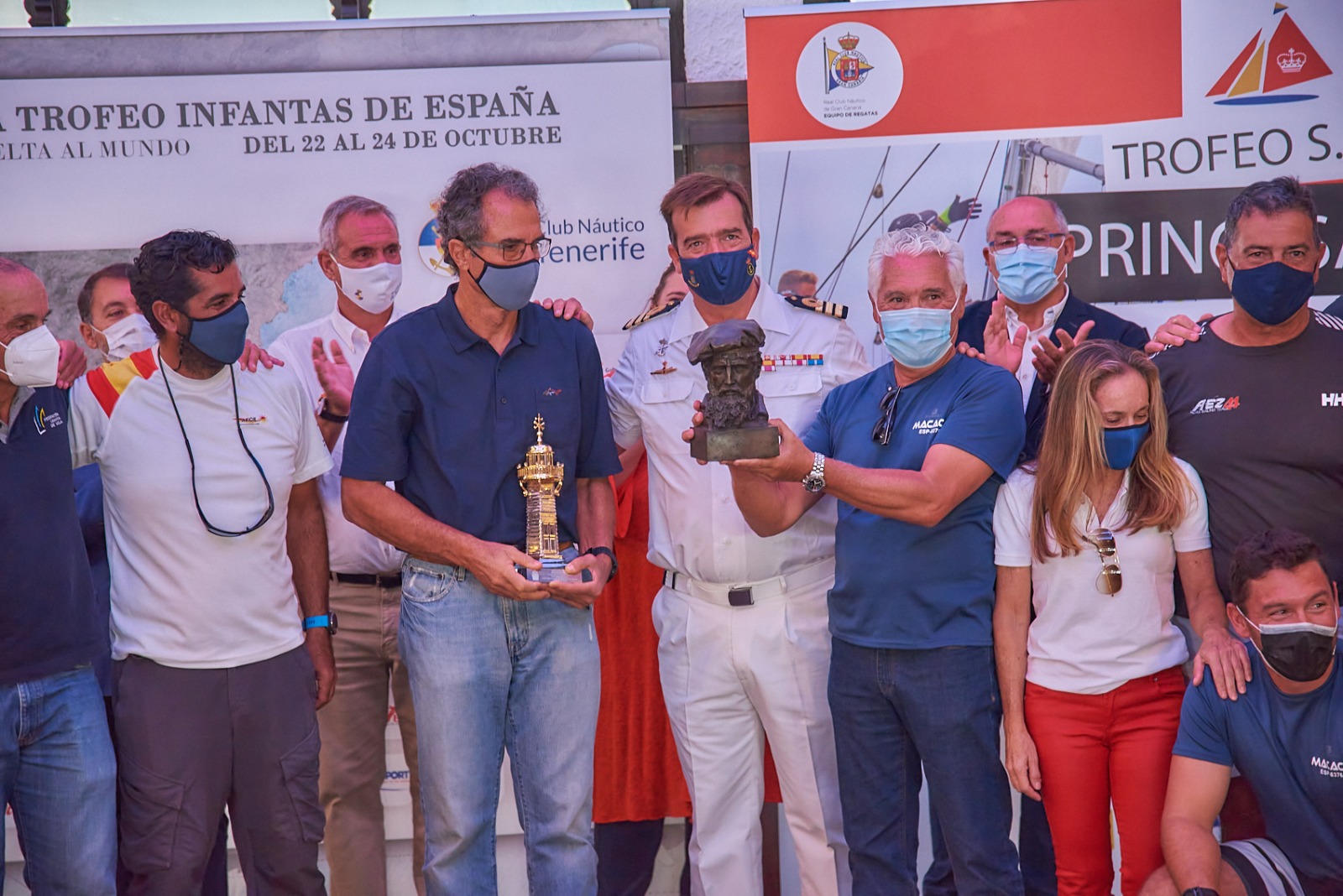 Imagen de la XXVII Regata Trofeo Infantas de España : ganador "Butxaca y Macaco"