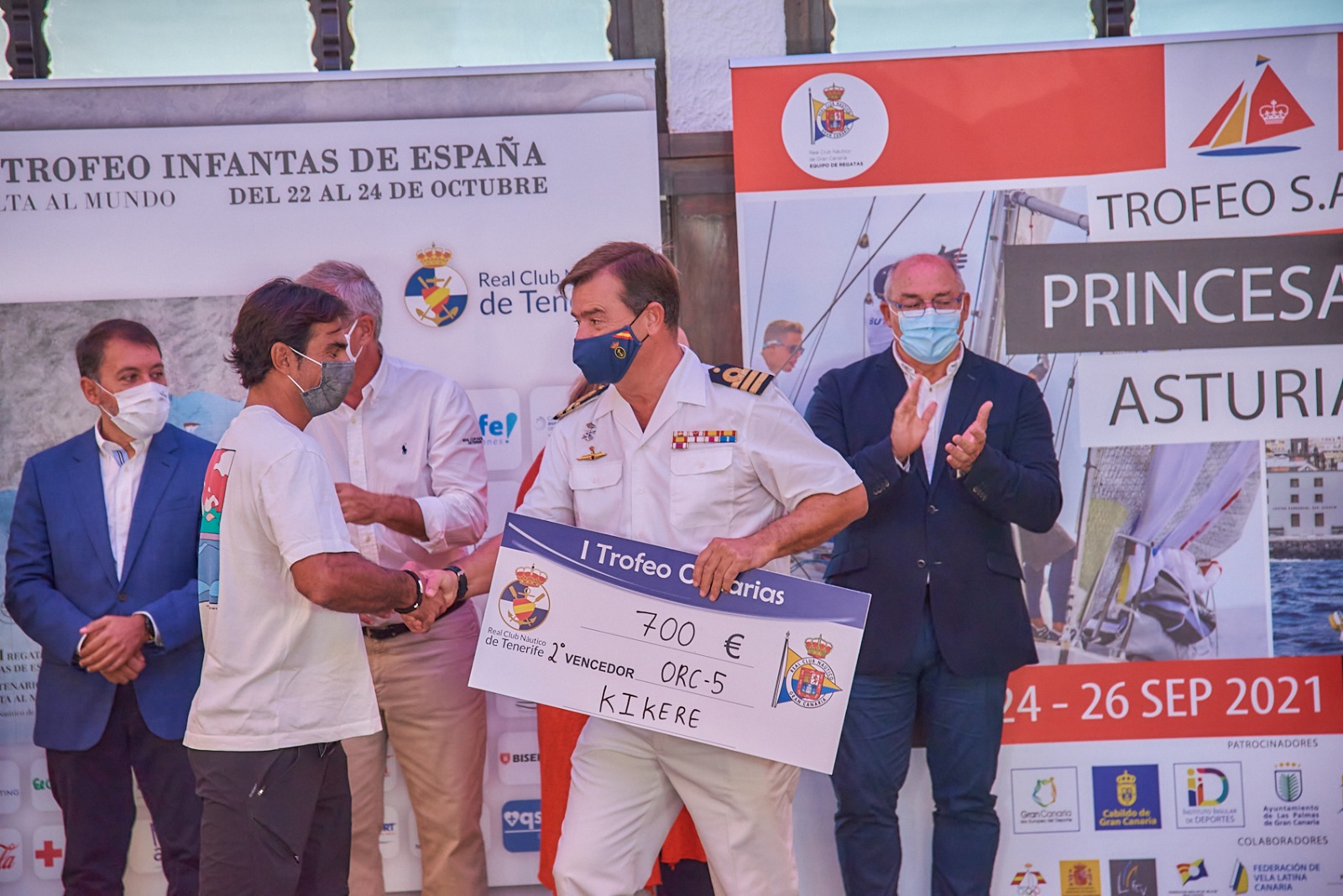 Imagen de la XXVII Regata Trofeo Infantas de España : ganador "Butxaca y Macaco"