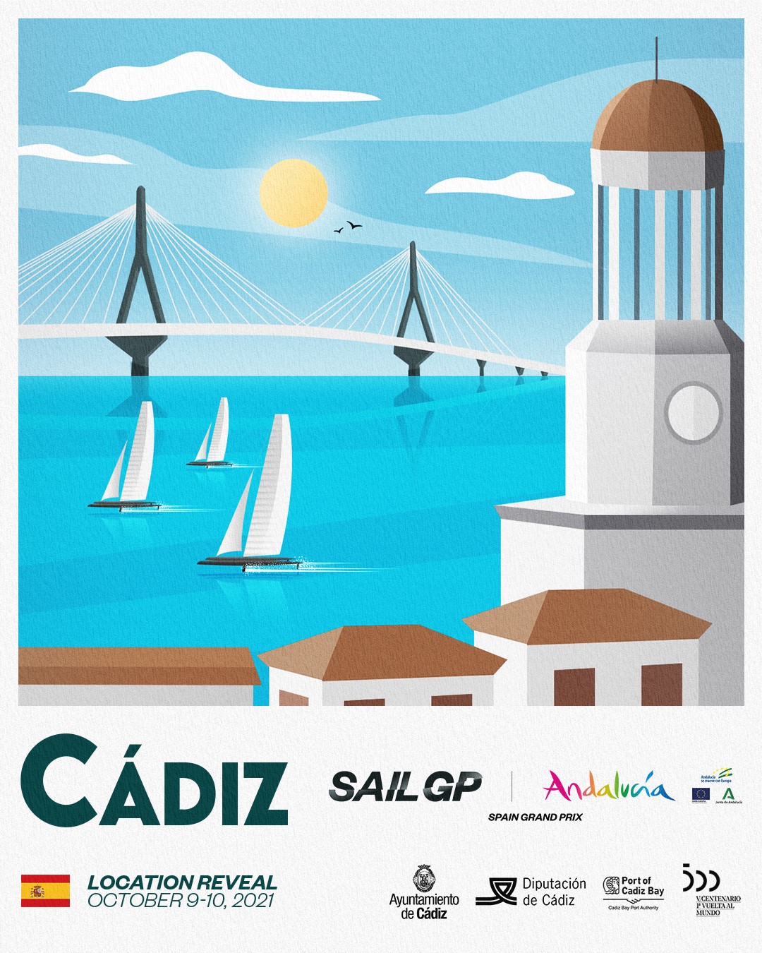 Imagen Cádiz SailGP