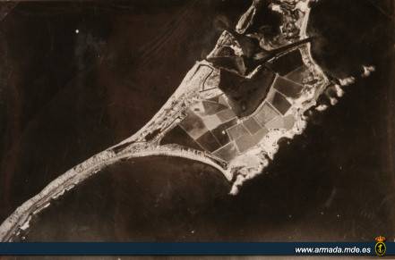 Vista aérea de la Mangas del Mar Menor