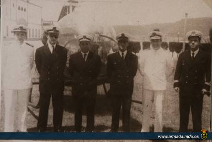 Primeros pilotos de helicópteros en Marín